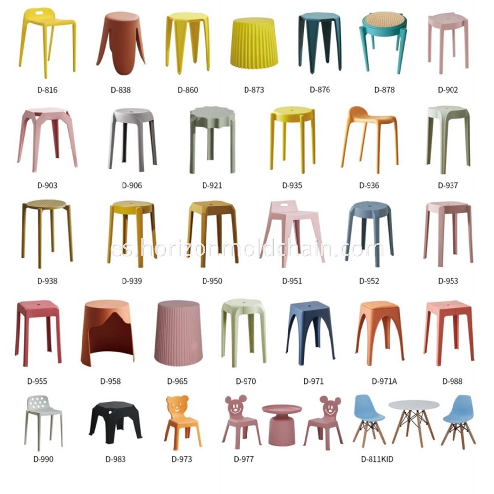 European plastic chairs15
